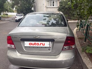 2004 Chevrolet Aveo I, серебристый, 330000 рублей, вид 4