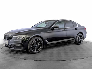 2019 BMW 5 серии 520d xDrive VII (G30/G31/G38), чёрный, 2950000 рублей, вид 1