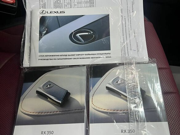 2022 Lexus RX 350 V, белый, 9280000 рублей - вид 38