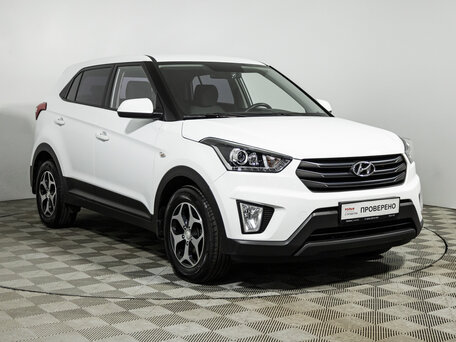 2019 Hyundai Creta I, белый, 1739900 рублей, вид 3