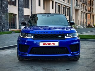 2018 Land Rover Range Rover Sport II Рестайлинг, синий, 5900000 рублей, вид 2