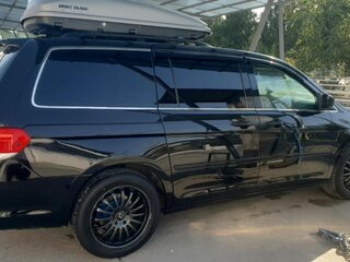 2010 Honda Odyssey (North America) III, чёрный, 1650000 рублей, вид 5