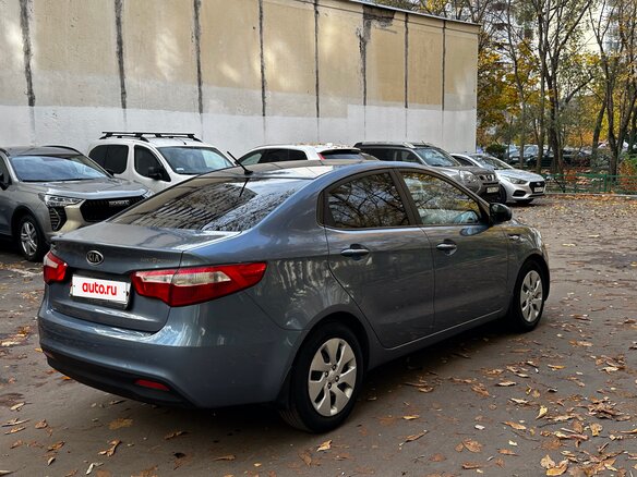 2012 Kia Rio 5-speed III, голубой, 695000 рублей - вид 8