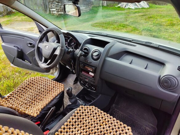 2021 Lada (ВАЗ) Largus I Рестайлинг, серый, 1100000 рублей - вид 14