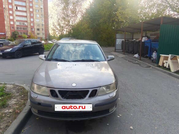 2003 Saab 9-3 II, серый, 185000 рублей