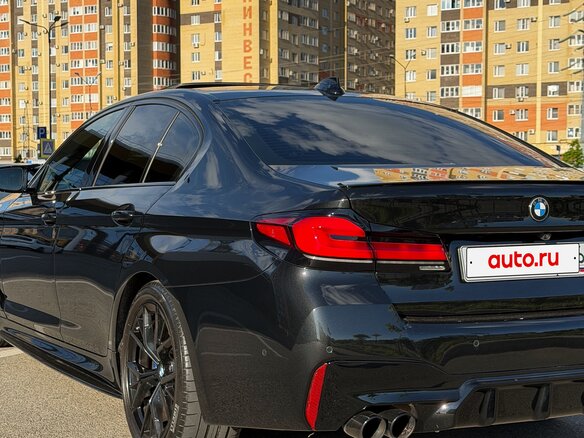 2021 BMW 5 серии 520i VII (G30/G31/G38) Рестайлинг, чёрный, 4400000 рублей - вид 2