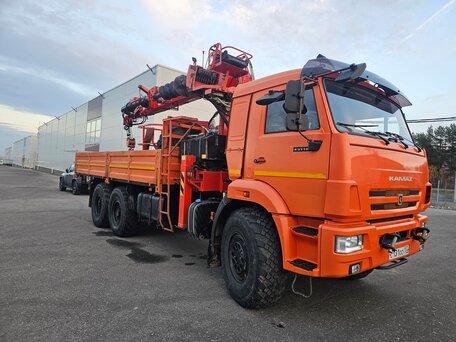 2022 КамАЗ 43118, оранжевый, 8000000 рублей, вид 3