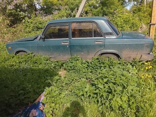 2002 Lada (ВАЗ) 2107, синий, 55000 рублей, вид 4