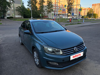 2019 Volkswagen Polo V Рестайлинг, серый, 590000 рублей, вид 3
