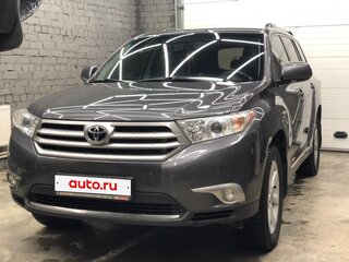 2013 Toyota Highlander II (XU40) Рестайлинг, серый, 2100000 рублей, вид 1