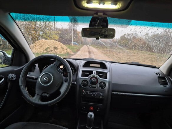 2008 Renault Megane II Рестайлинг, серебристый - вид 7