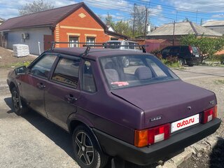 1997 Lada (ВАЗ) 21099, фиолетовый, 170000 рублей, вид 4