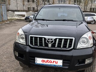 2005 Toyota Land Cruiser Prado 120 Series, чёрный, 1690000 рублей, вид 2