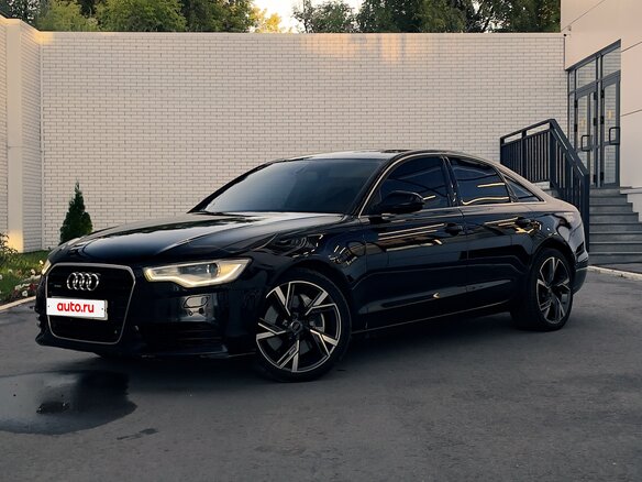 2011 Audi A6 IV (C7), чёрный, 850000 рублей - вид 3