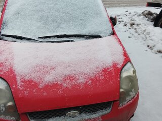 2008 Ford Fiesta Mk5, красный, 150000 рублей, вид 1