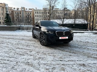 2021 BMW X4 20d II (G02) Рестайлинг, синий, 6500000 рублей, вид 5