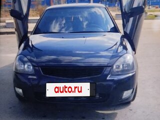 2008 Lada (ВАЗ) Priora I, чёрный, 330000 рублей, вид 2