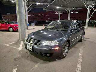 2002 Volkswagen Passat B5 Рестайлинг, синий, 450000 рублей, вид 4