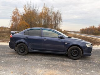 2008 Mitsubishi Lancer X, синий, 444000 рублей, вид 5