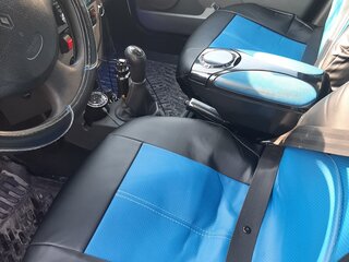 2007 Renault Logan I, синий, 380000 рублей, вид 3
