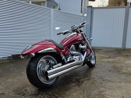 2007 Suzuki Boulevard M109R, красный, 1100000 рублей, вид 4