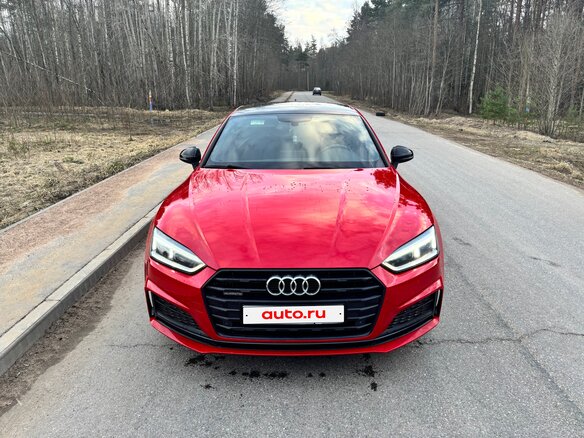 2019 Audi A5 II (F5), красный - вид 3