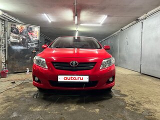 2007 Toyota Corolla AMT X (E140, E150), красный, 830000 рублей, вид 2
