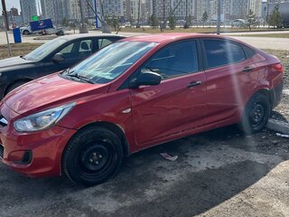 2011 Hyundai Solaris I, красный, 390000 рублей, вид 5