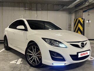 2011 Mazda 6 II (GH) Рестайлинг, белый, 980000 рублей, вид 1