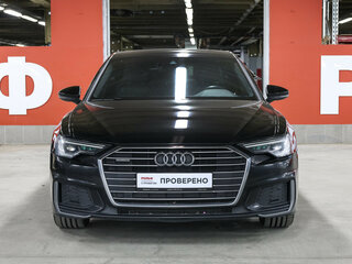 2021 Audi A6 45 TFSI V (C8), чёрный, 3349000 рублей, вид 2