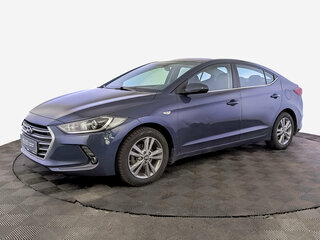 2017 Hyundai Elantra VI (AD), синий, 1275000 рублей, вид 1