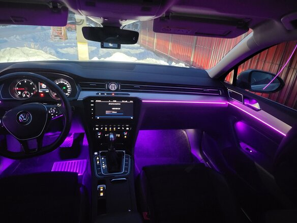 2019 Volkswagen Passat B8, серый, 3400000 рублей - вид 12