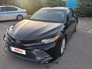 2019 Toyota Camry US Market VIII (XV70), чёрный, 2000000 рублей, вид 1