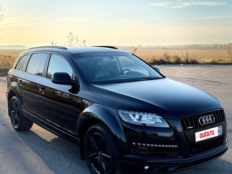 2012 Audi Q7 I (4L) Рестайлинг, чёрный, 1920000 рублей, вид 3