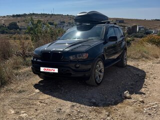 2001 BMW X5 4.4i I (E53), чёрный, 850000 рублей, вид 1