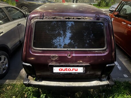 2001 Lada (ВАЗ) 2121 (4x4) I Рестайлинг, пурпурный, 95000 рублей, вид 4