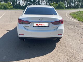 2017 Mazda 6 III (GJ) Рестайлинг, белый, 1200000 рублей, вид 2