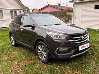 2017 Hyundai Santa Fe III Рестайлинг, коричневый, 1670000 рублей, вид 3