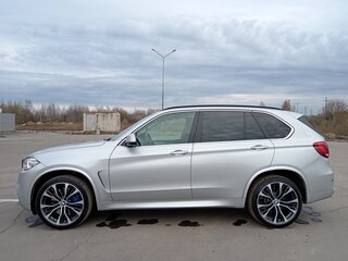 2015 BMW X5 25d III (F15), серебристый, 3150000 рублей, вид 4