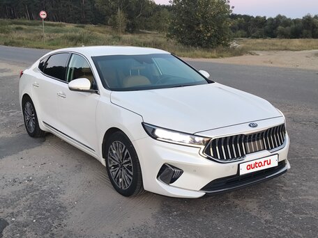 2021 Kia K7 YG (II) Рестайлинг, белый, 3250000 рублей, вид 2