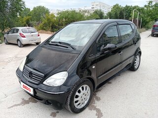 2001 Mercedes-Benz A-Класс 160 I (W168), чёрный, 500000 рублей, вид 1