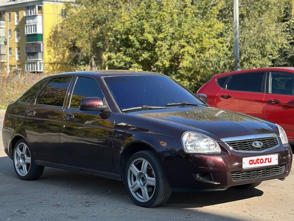 2013 Lada (ВАЗ) Priora I, фиолетовый - вид 2