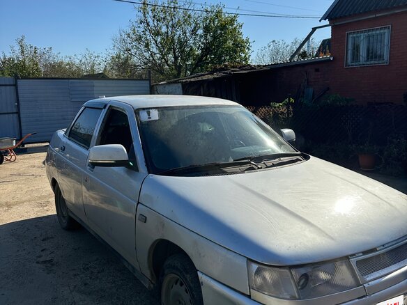 2004 Lada (ВАЗ) 2110, серебристый, 70000 рублей - вид 1