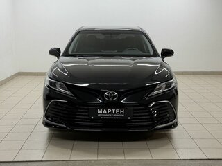 2021 Toyota Camry VIII (XV70) Рестайлинг, чёрный, 2865000 рублей, вид 2