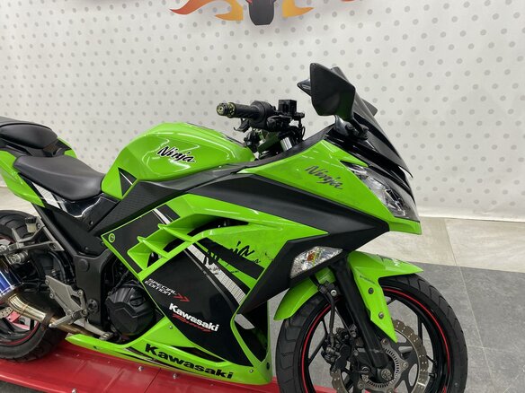 2014 Kawasaki Ninja 250R, зелёный, 345000 рублей - вид 7