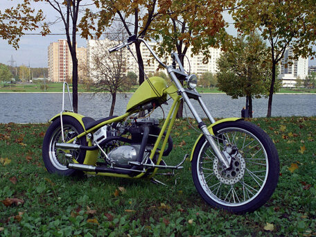 1968 Harley-Davidson Sportster 883, жёлтый, 1800000 рублей, вид 1
