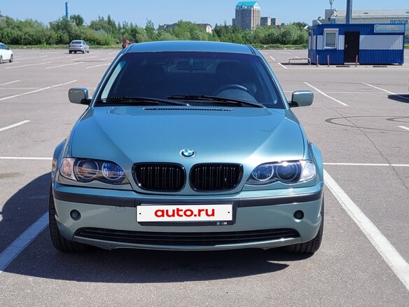 2004 BMW 3 серии 318i IV (E46) Рестайлинг, зелёный, 395000 рублей - вид 1