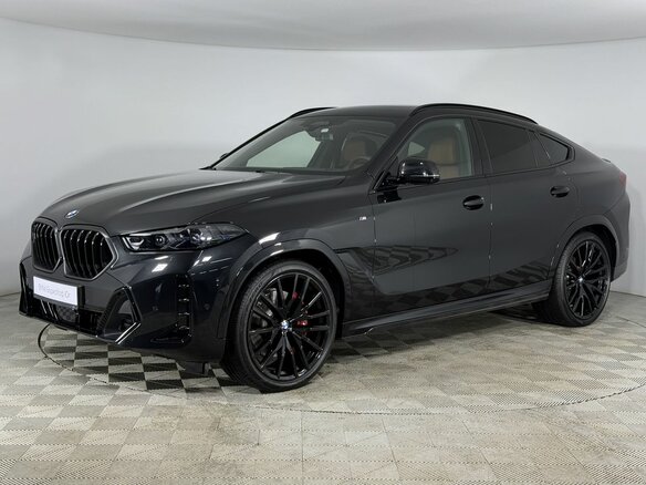 2025 BMW X6 30d III (G06) Рестайлинг, чёрный, 16100000 рублей