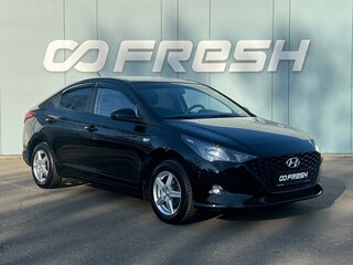 2021 Hyundai Solaris II Рестайлинг, чёрный, 1720000 рублей, вид 1