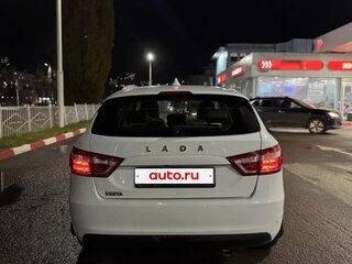 2019 Lada (ВАЗ) Vesta SW I, белый, 750000 рублей, вид 4